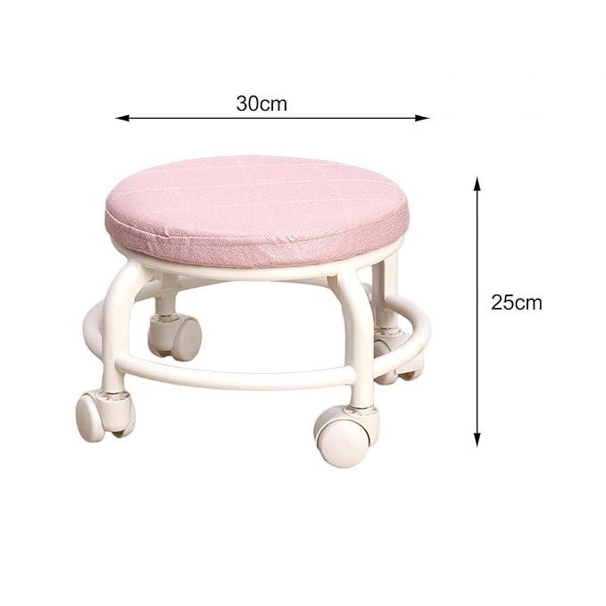 360° Rotating Low Rolling Stool