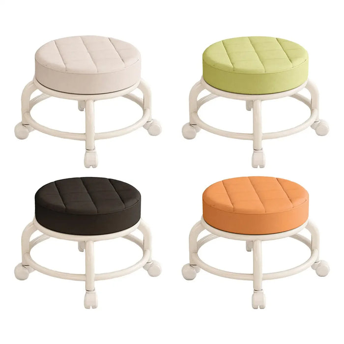 360° Rotating Low Rolling Stool