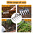 Carbon Steel Garden Weeding Rake
