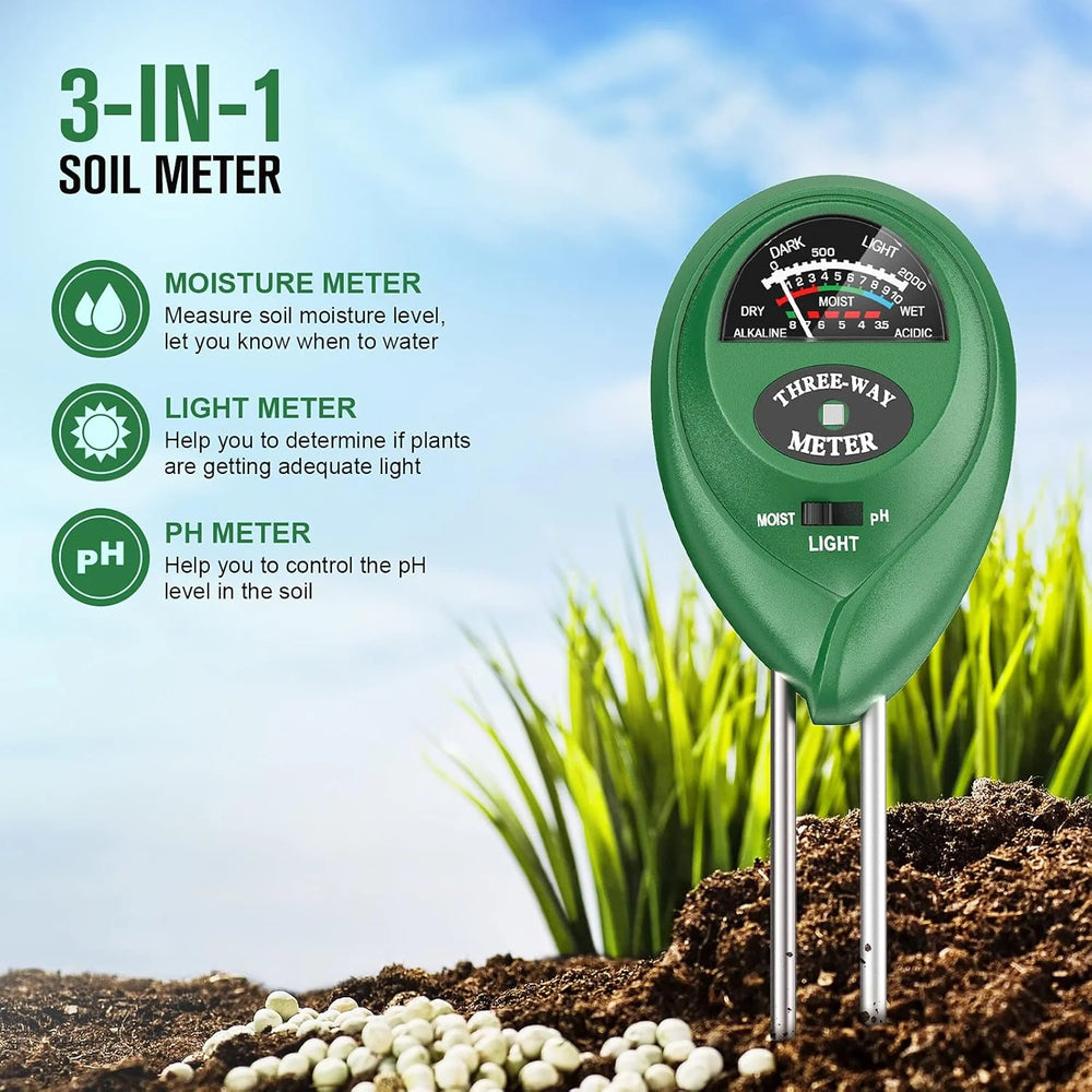 3-in-1 Soil Moisture Meter