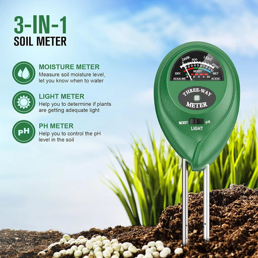 3-in-1 Soil Moisture Meter