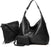 3-Piece Chic PU Leather Handbag Set – Satchel, Shoulder & Crossbody Tote