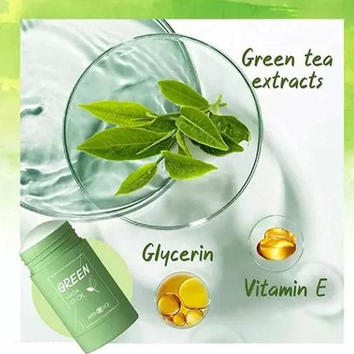 CLAYGLO™ Green Tea Pore Control Stick Mask