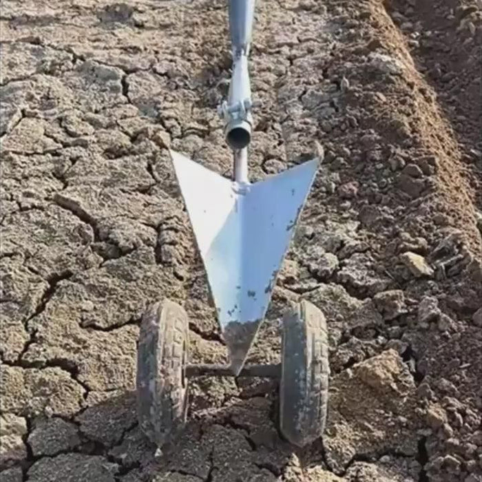 Two-Wheel Soil Loosening Tool
