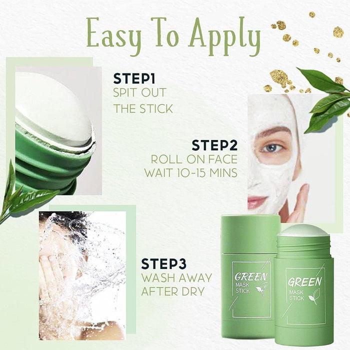 CLAYGLO™ Green Tea Pore Control Stick Mask