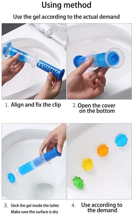 FreshBloom™ Fragrance Gel Stamp for Toilet Cleaning