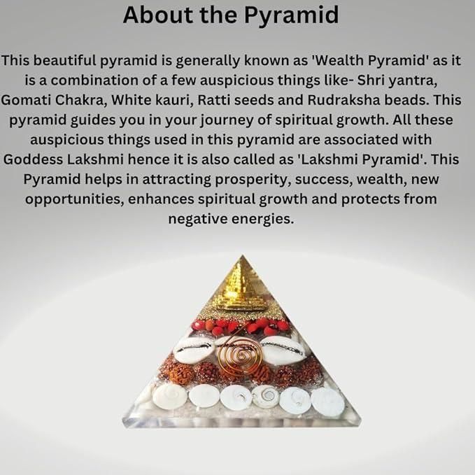 Laxmi Pyramid Shri Yantra Gomti Chakra