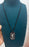 108 Om Namah Shivay MicroCarved Tag Pendent with Chain