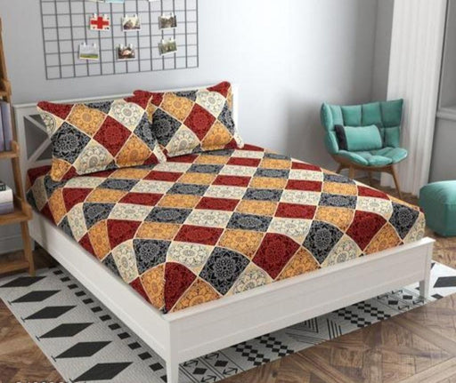 All Round Elastic Fitted Double Bedsheet