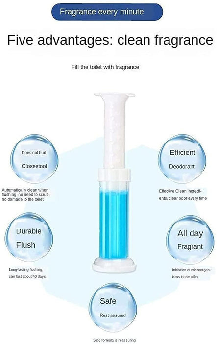 FreshBloom™ Fragrance Gel Stamp for Toilet Cleaning