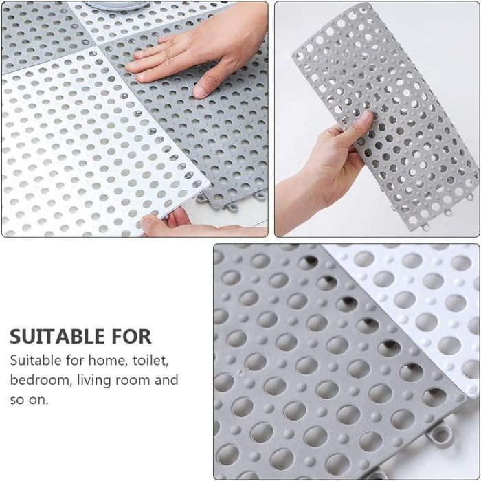 Interlocking Bathroom Mat (Set of 4)