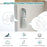 Magnetic Remote Control Wall Mount Holder (Pack of 5)