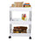 Multipurpose Storage Organizer Slim Rack Shelf With Wheels
