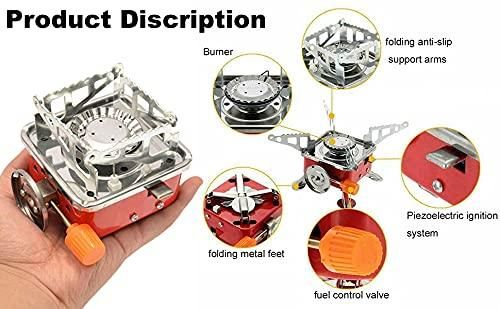 TrekHeat™️ Portable Butane Burner Stove