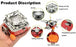 TrekHeat™️ Portable Butane Burner Stove