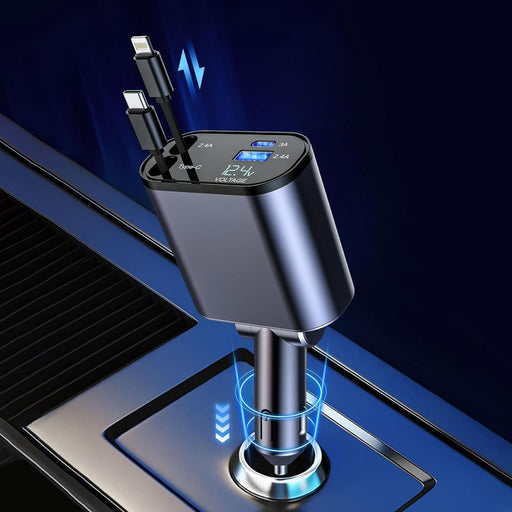 Poweroxy™️ Retractable Car Charger