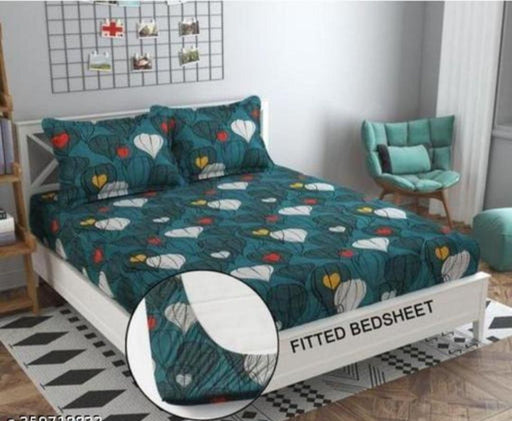 All Round Elastic Fitted Double Bedsheet