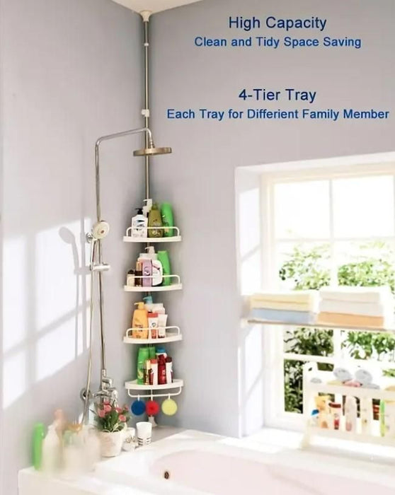 Stainless Steel Corner Storage Rack/Shelf