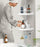 Stainless Steel Corner Storage Rack/Shelf