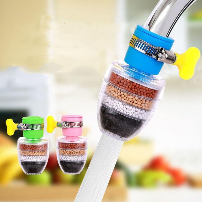 Activated Carbon Faucet Water Filter – Clean & Purify Your Tap Water ( Buy 1 Get 1 Free