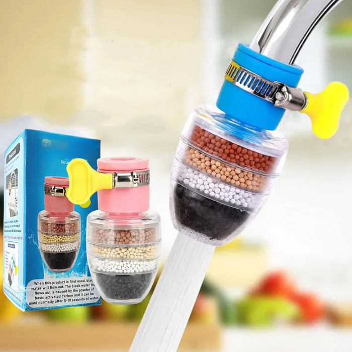 Activated Carbon Faucet Water Filter – Clean & Purify Your Tap Water ( Buy 1 Get 1 Free