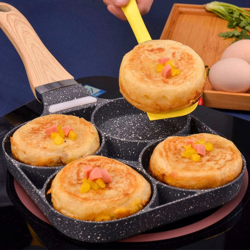 4 Hole Non-Stick Pan