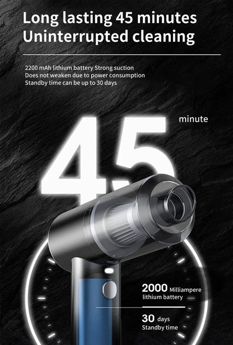Vacuum Suction Cleaner- Portable Air Duster Wireless